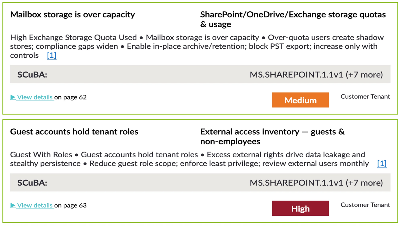 Siemserva Finding Card